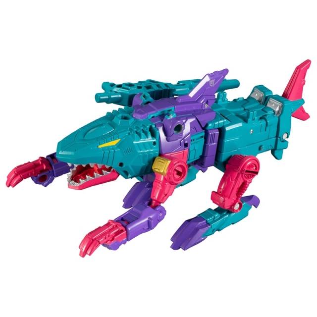 TT-GS07 Seacons Overbite Exclusive Piranacon King Poseidon | Transformers Generations Selects War for Cybertron Trilogy