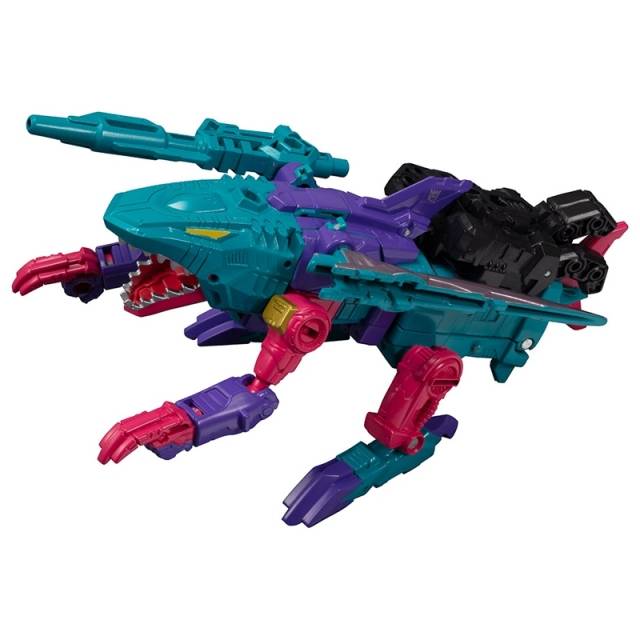 TT-GS07 Seacons Overbite Exclusive Piranacon King Poseidon | Transformers Generations Selects War for Cybertron Trilogy