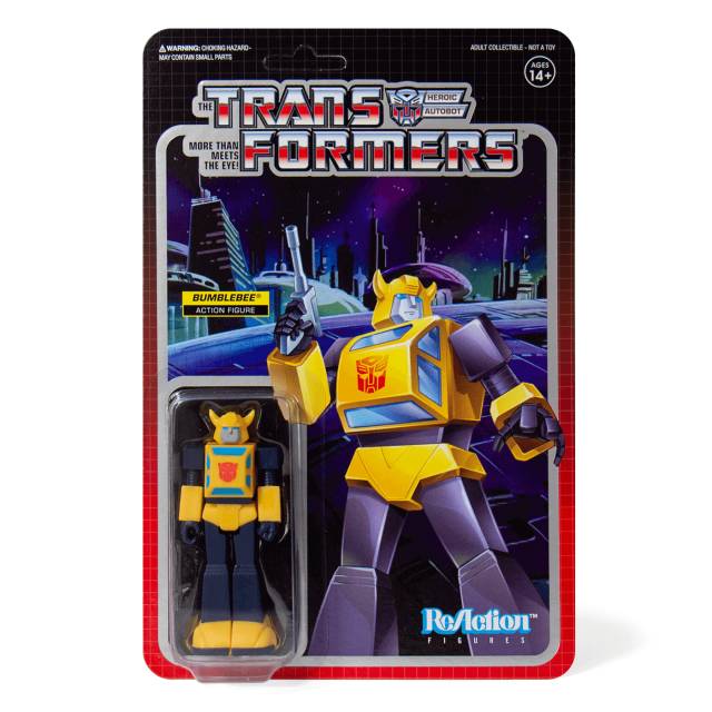 Bumblebee Figure | Transformers ReAction G1 Generation One