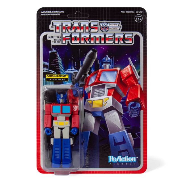 Optimus Prime Figure | Transformers ReAction G1 Generation One