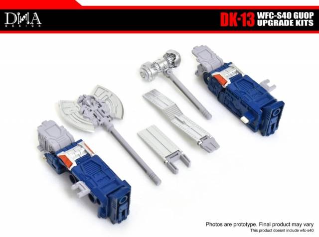 DK-13 Upgrade Kit for Transformers War for Cybertron Siege WFC-S40 Optimus Prime | Dna Design | Upgrade Kit