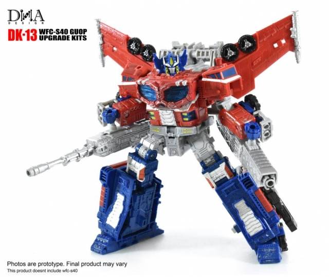 DK-13 Upgrade Kit for Transformers War for Cybertron Siege WFC-S40 Optimus Prime | Dna Design | Upgrade Kit