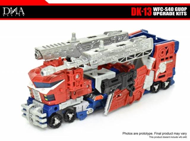 DK-13 Upgrade Kit for Transformers War for Cybertron Siege WFC-S40 Optimus Prime | Dna Design | Upgrade Kit