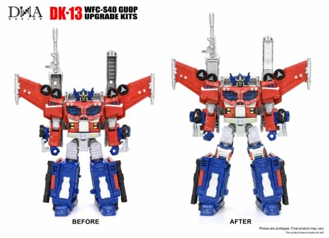 DK-13 Upgrade Kit for Transformers War for Cybertron Siege WFC-S40 Optimus Prime | Dna Design | Upgrade Kit