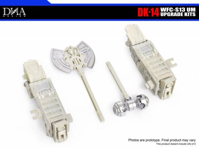 DK-14 Upgrade Kit for Transformers War for Cybertron Siege WFC-S13 Ultra Magnus | Dna Design | Upgrade Kit