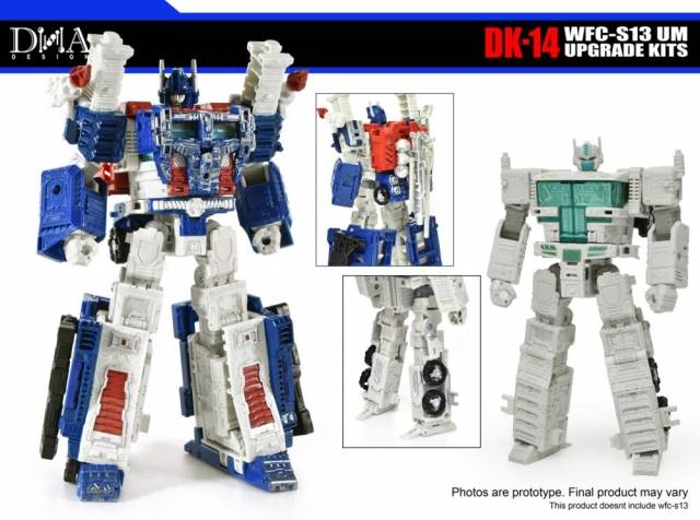 DK-14 Upgrade Kit for Transformers War for Cybertron Siege WFC-S13 Ultra Magnus | Dna Design | Upgrade Kit