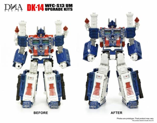 DK-14 Upgrade Kit for Transformers War for Cybertron Siege WFC-S13 Ultra Magnus | Dna Design | Upgrade Kit