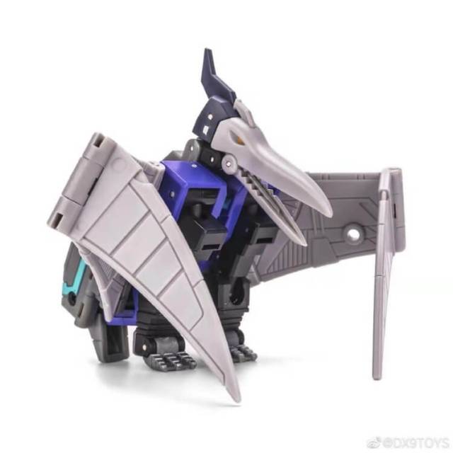 Dino Set of 5 Figures Black Version | DX9 Toys War in Pocket
