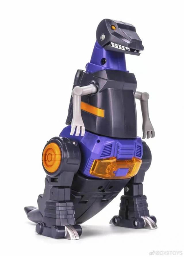 Dino Set of 5 Figures Black Version | DX9 Toys War in Pocket