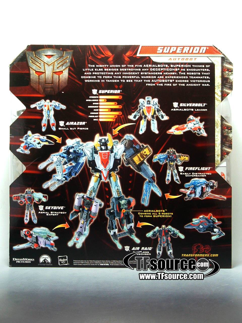 Superion Maximus Set of 5 Exclusive | Transformers 2 ROTF Revenge of the Fallen