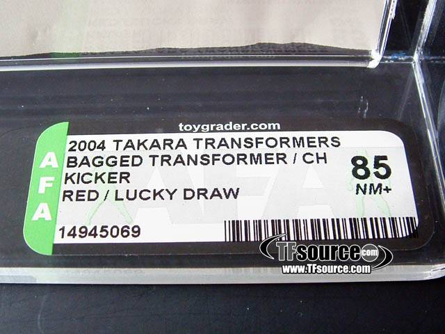 Deluxe Class Red Fire Kicker Lucky Draw AFA85 | Transformers Energon