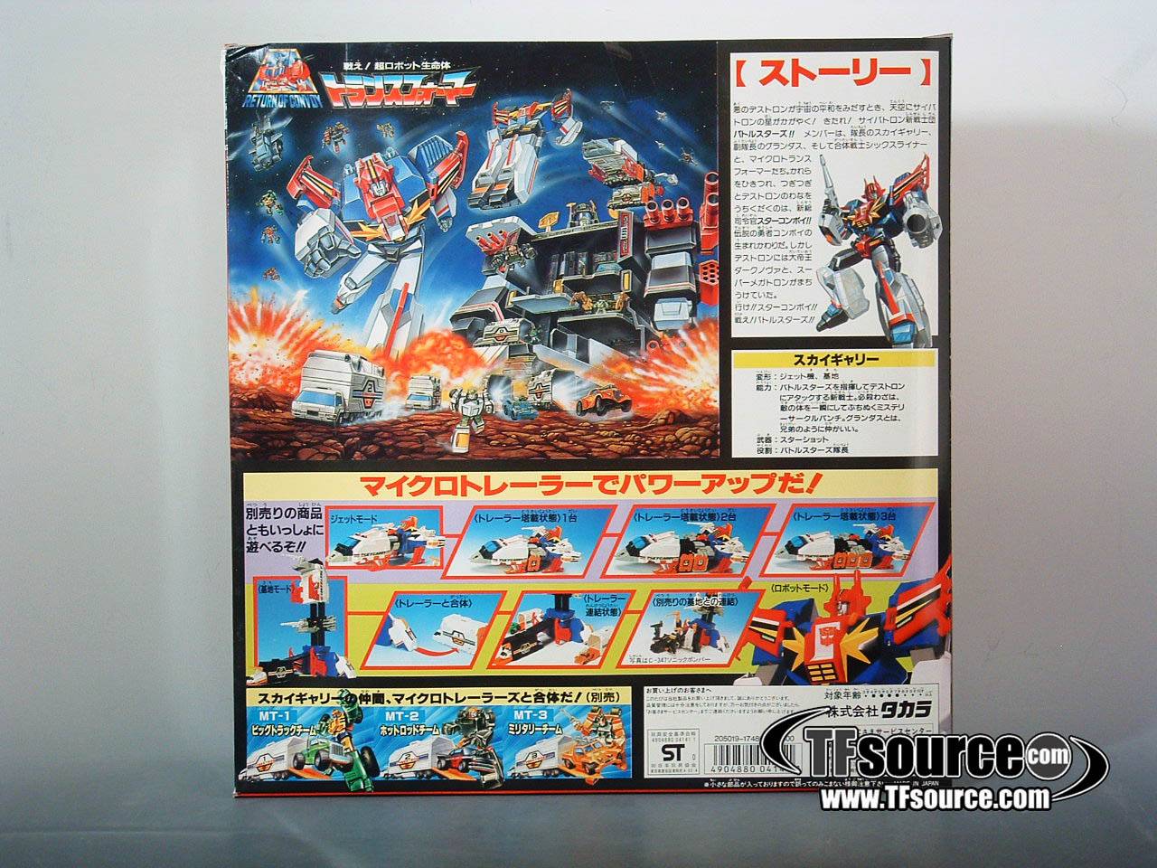 C-360 Sky Garry AFA 85 | Vintage Japanese G1 Transformers