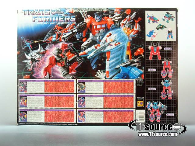 Piranacon Seacons Giftset Combiner Vintage Transformers G1