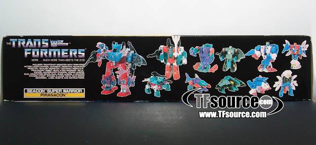 Piranacon Seacons Giftset Combiner Vintage Transformers G1