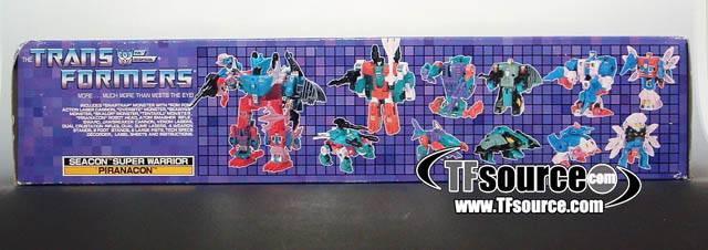Piranacon Seacons Giftset Combiner Vintage Transformers G1