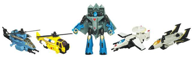 Skyburst with Aerialbots Commander 5-Pack | Transformers Generations Power Core Combiners