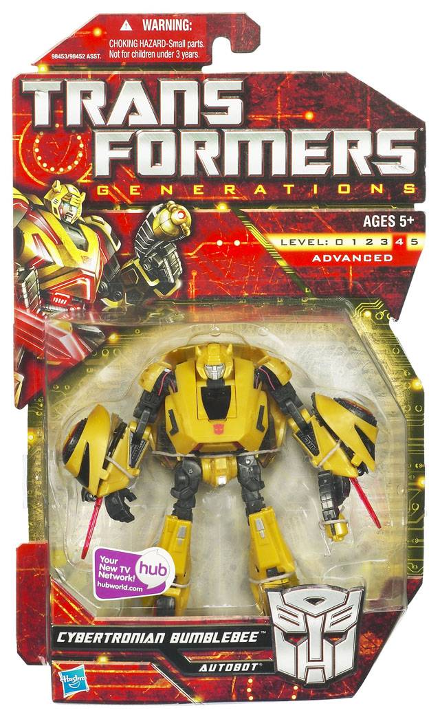 Deluxe Class Cybertron Bumblebee | Transformers Generations War for Cybertron