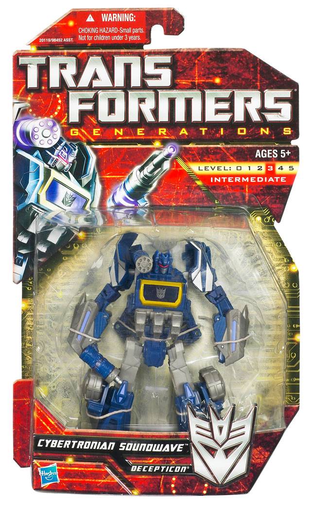 Deluxe Class Soundwave | Transformers Generations War for Cybertron