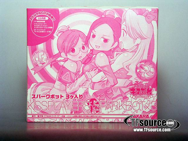 Sparkabots Set of 3 Wonder Fest Exclusive | Transformers Kissplayers