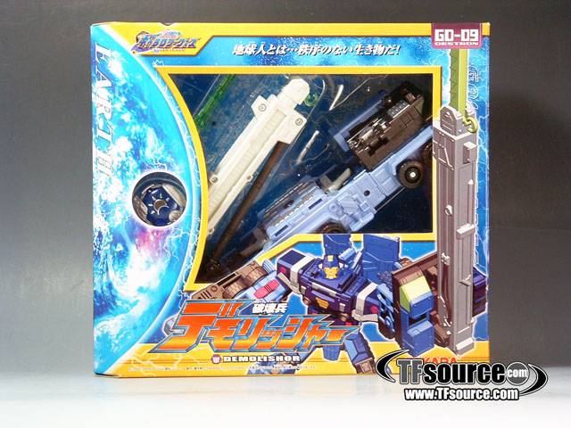 GD-09 Demolishor Mudflap Voyager Class | Transformers Galaxy Force Cybertron