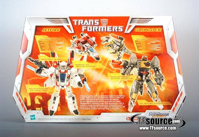 Grimlock and Jetfire Giftset | Transformers Classics Robots In Disguise
