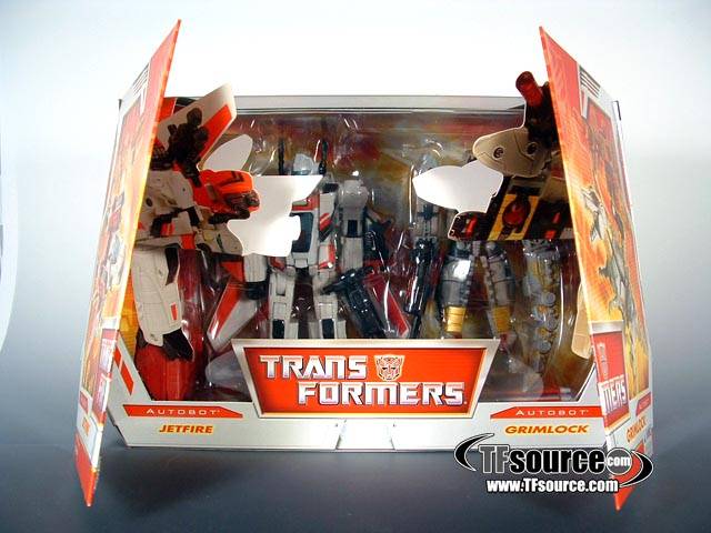 Grimlock and Jetfire Giftset | Transformers Classics Robots In Disguise