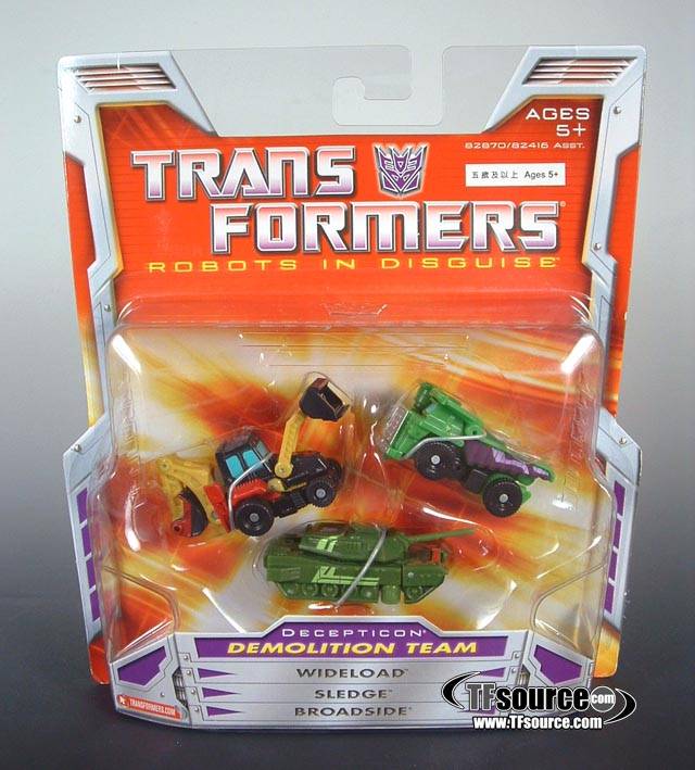 Demolition Team | Transformers Robots in Disguise RID