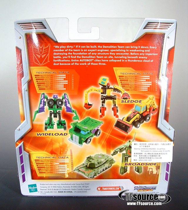 Demolition Team | Transformers Robots in Disguise RID