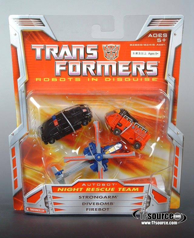 Night Rescue Team | Transformers Robots in Disguise RID