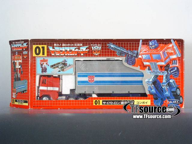 01 Optimus Prime Convoy | Vintage Japanese G1 Transformers