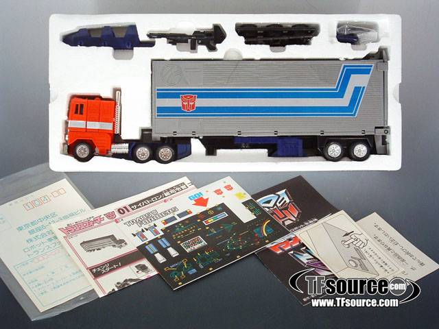 01 Optimus Prime Convoy | Vintage Japanese G1 Transformers