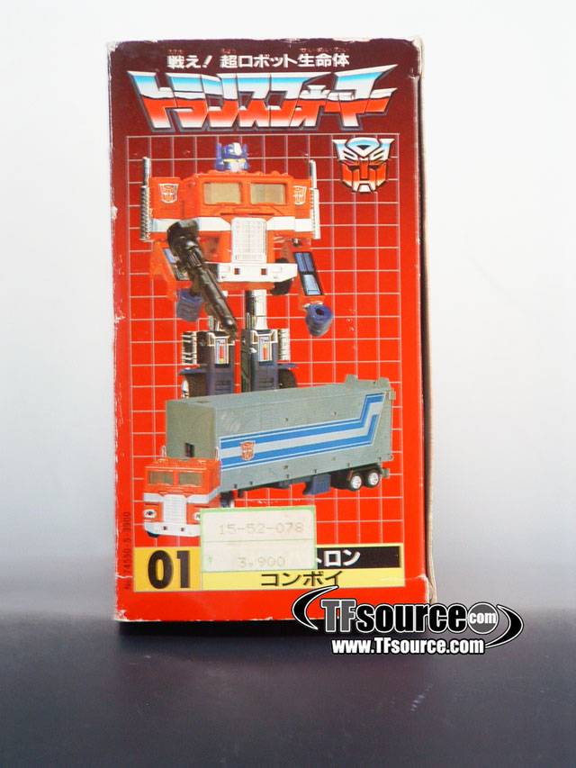 01 Optimus Prime Convoy | Vintage Japanese G1 Transformers