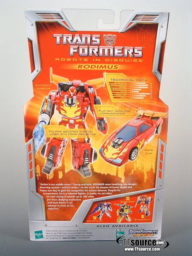Deluxe Class Autobot Rodimus | Transformers Classics Robots In Disguise