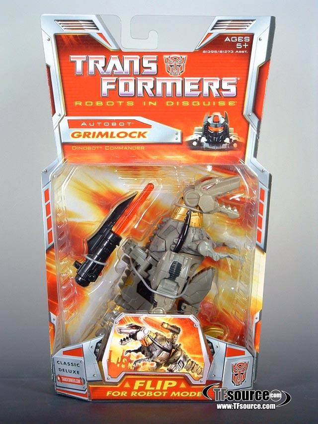Deluxe Class Grimlock | Transformers Classics Robots In Disguise