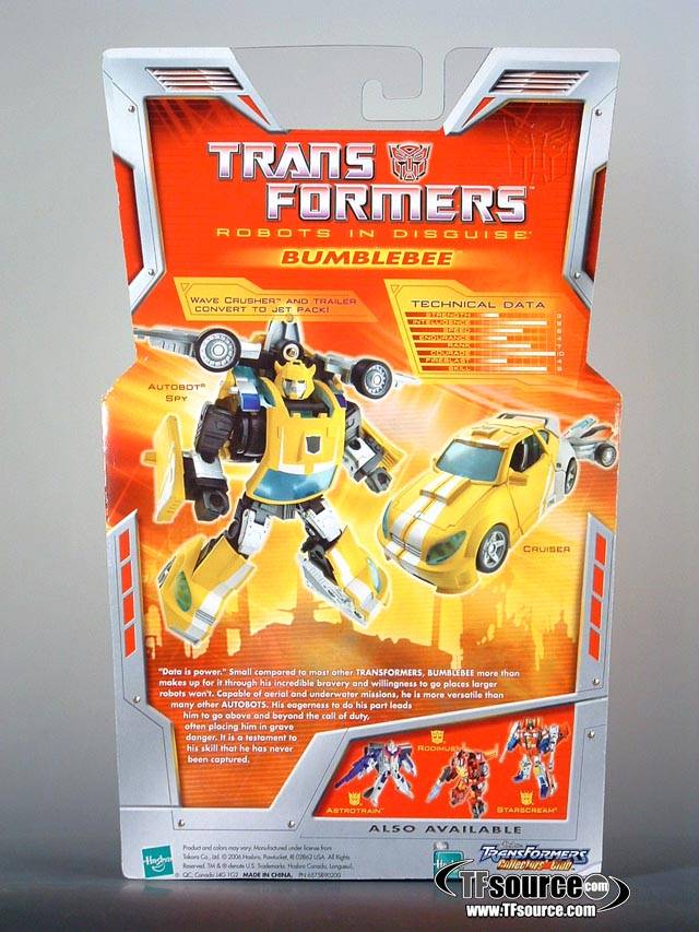 Deluxe Class Bumblebee | Transformers Classics Robots In Disguise