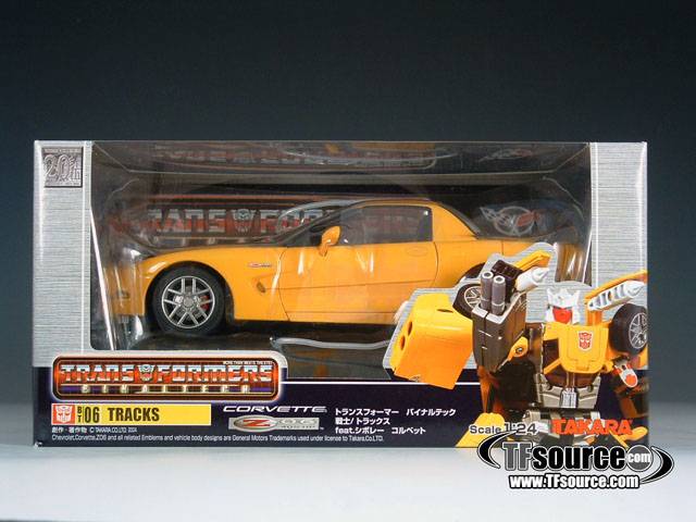 BT-06 Tracks Yellow Version | Chevrolet Corvette | Transformers Binaltech