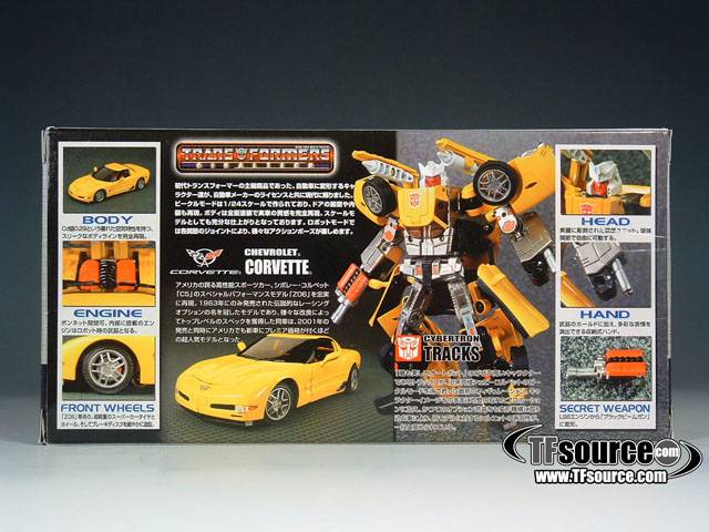 BT-06 Tracks Yellow Version | Chevrolet Corvette | Transformers Binaltech