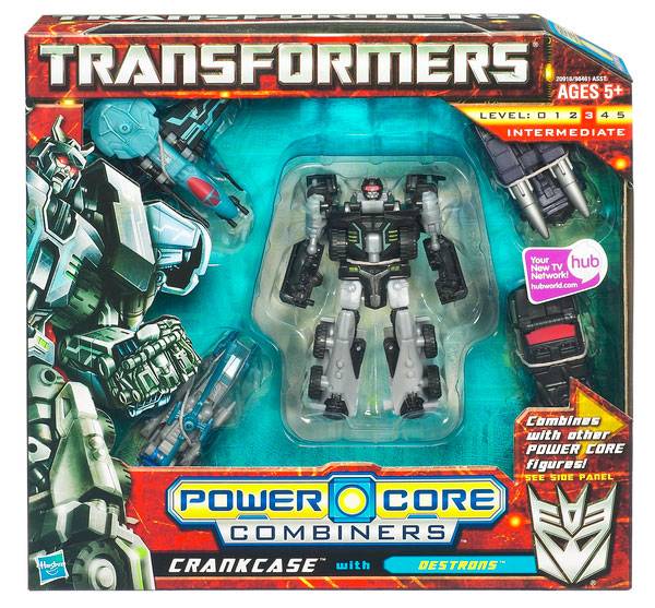 Crankcase with Destrons Commander 5-Pack | Transformers Generations Power Core Combiners