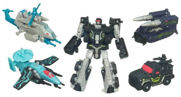 Crankcase with Destrons Commander 5-Pack | Transformers Generations Power Core Combiners