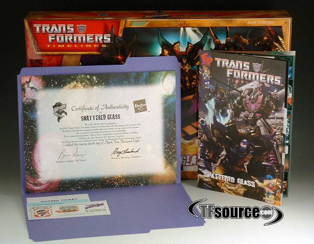 Shattered Glass Boxed Set Botcon Exclusive | Transformers Convention Botcon 2008