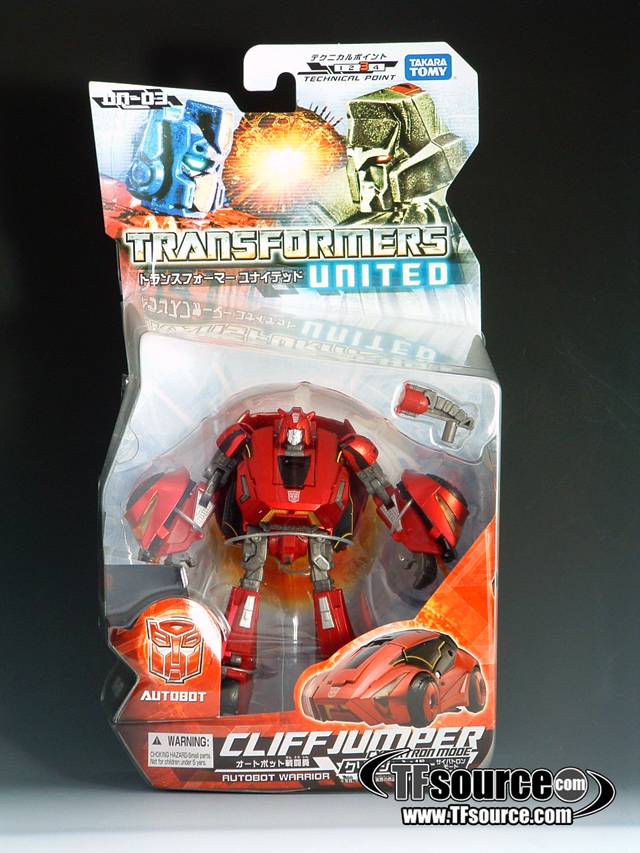 UN-03 Cliffjumper Cybertron Mode | Transformers United