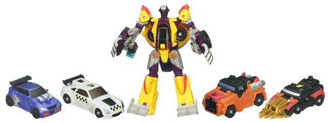 Over-Run with Stunticons Commander 5-Pack | Transformers Generations Power Core Combiners