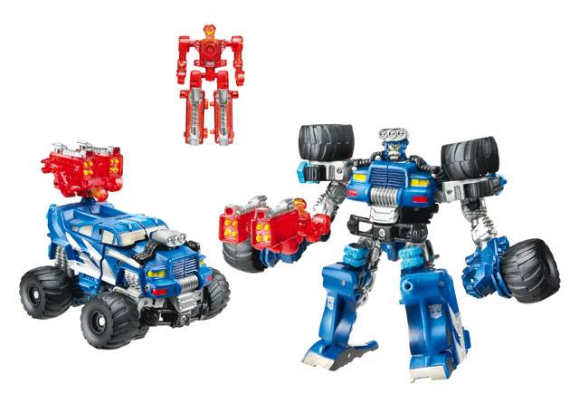 Salvage with Bombburst Commander 2-Pack | Transformers Generations Power Core Combiners