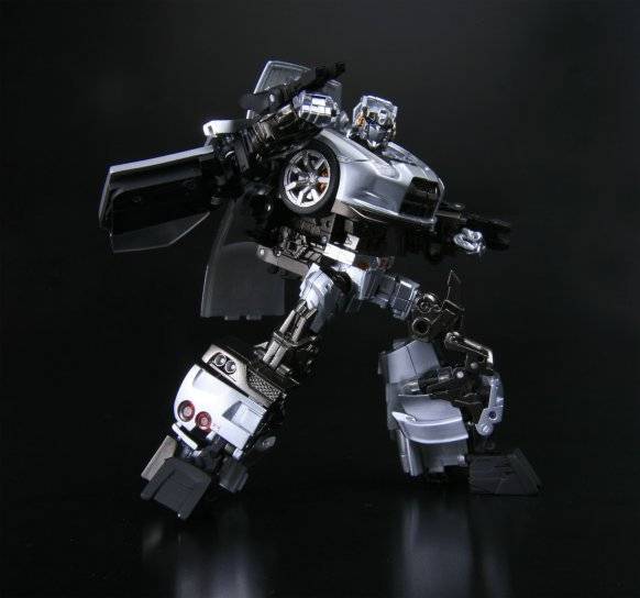 A-01 Optimus Prime Convoy Ultimate Silver Version | Nissan GT-R | Transformers Alternity