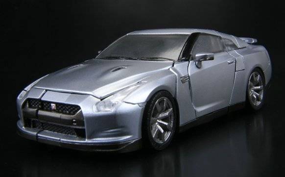 A-01 Optimus Prime Convoy Ultimate Silver Version | Nissan GT-R | Transformers Alternity