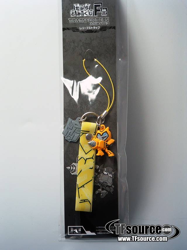 Bumblebee Color Version Family Mart Prize F Cellphone Strap | Japanese Transformers Animated