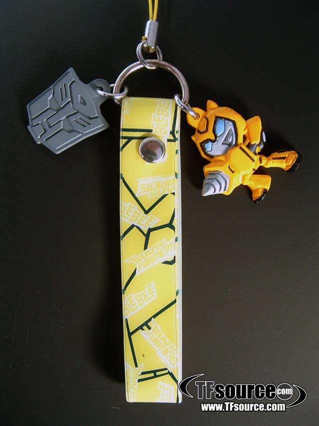Bumblebee Color Version Family Mart Prize F Cellphone Strap | Japanese Transformers Animated