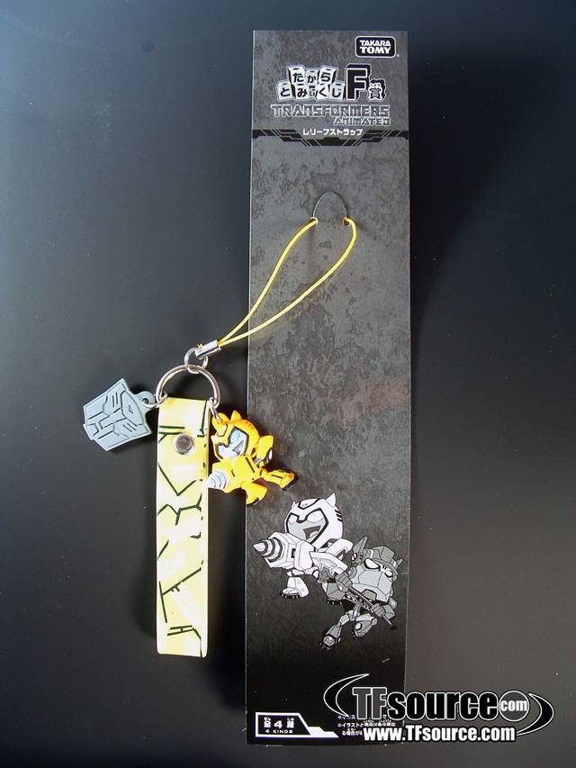 Bumblebee Color Version Family Mart Prize F Cellphone Strap | Japanese Transformers Animated