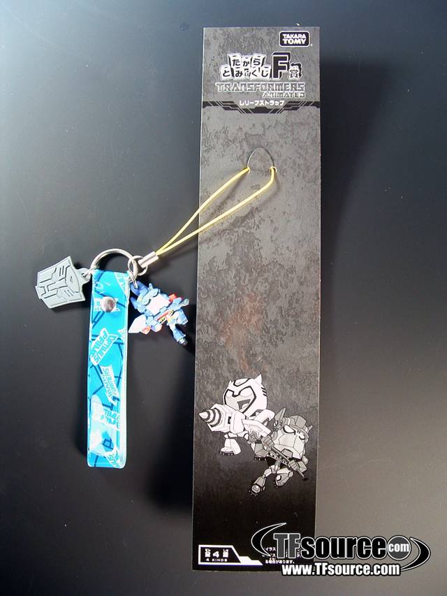 Optimus Prime Color Family Mart Prize F Cellphone Strap  | Japanese Transformers Animated