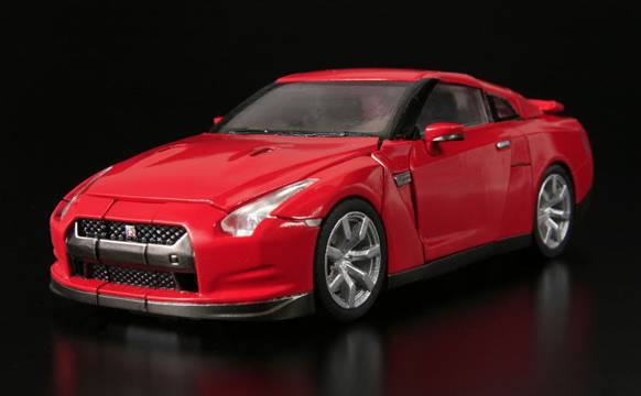 A-01 Optimus Prime Convoy Vibrant Red Version | Nissan GT-R | Transformers Alternity